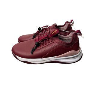 CLOVE Nursing Healthcare Comfort Shoes‎ Womens 9.5 Sneakers Burgandy Mauve NEW